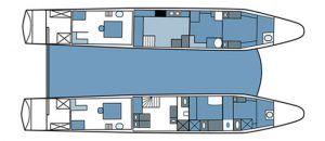 Seaman Journey Yacht galapagos Deck Plan