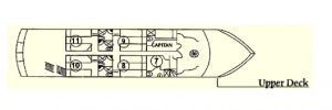 Fragata yacht galapagos Deck Plan