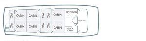 Monserrat yacht galapagos Deck Plan